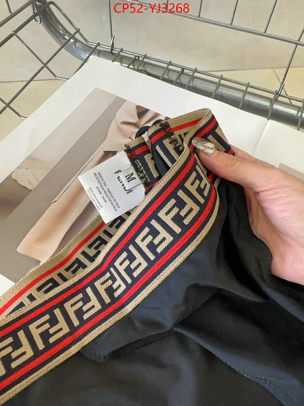 Swimsuit-Fendi wholesale replica shop ID: YJ3268 $: 52USD