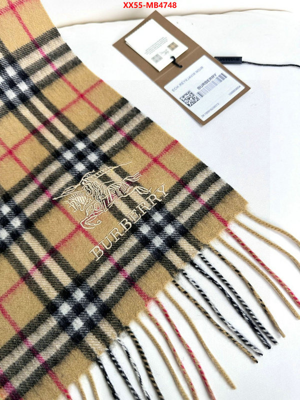 Scarf-Burberry high quality customize ID: MB4748 $: 55USD