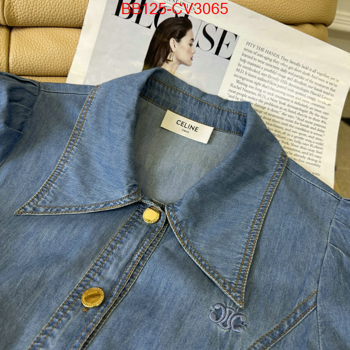 Clothing-Celine where can you buy a replica ID: CV3065 $: 125USD
