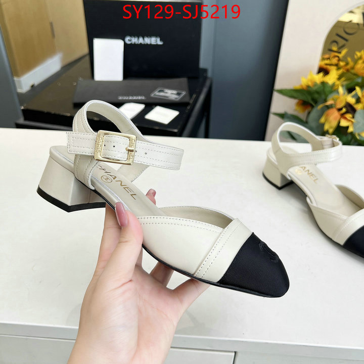 Women Shoes-Chanel what is a 1:1 replica ID: SJ5219 $: 129USD