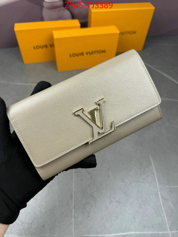 LV Bags(4A)-Wallet online from china designer ID: TJ3389 $: 45USD,