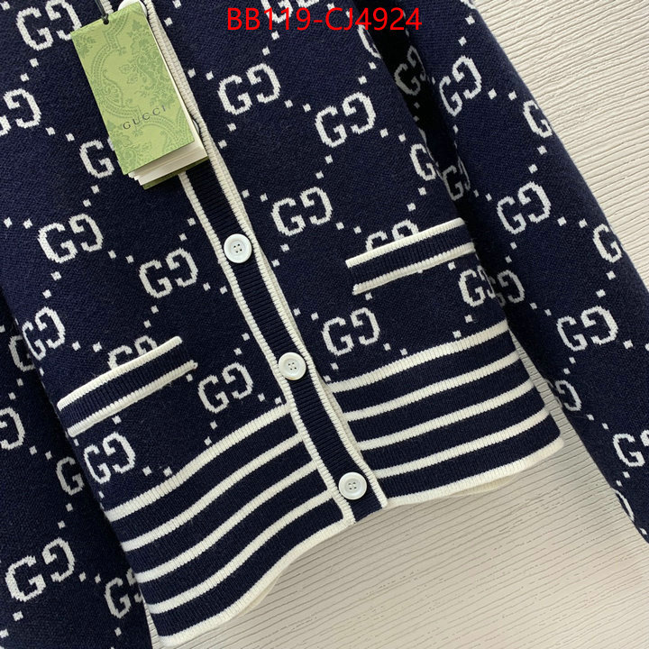 Clothing-Gucci sell online luxury designer ID: CJ4924 $: 119USD