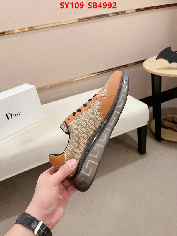 Men shoes-Dior we provide top cheap aaaaa ID: SB4992 $: 109USD