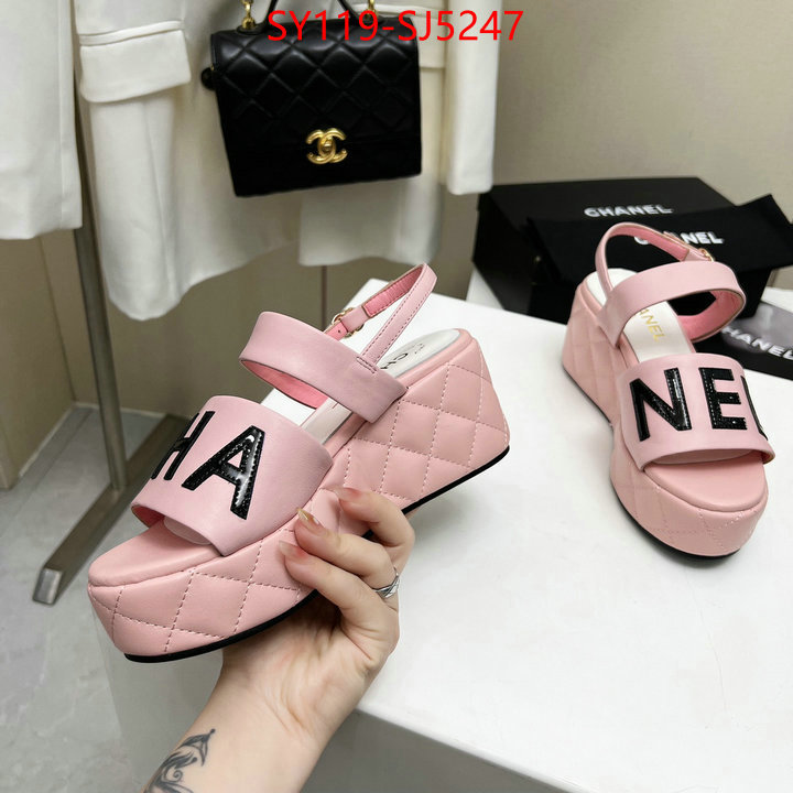 Women Shoes-Chanel what are the best replica ID: SJ5247 $: 119USD