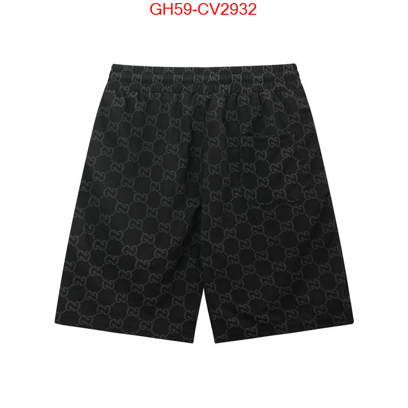 Clothing-Gucci wholesale replica shop ID: CV2932 $: 59USD