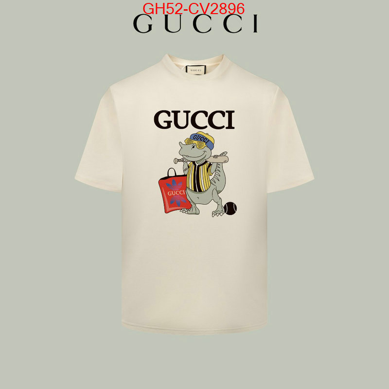 Clothing-Gucci where quality designer replica ID: CV2896 $: 52USD