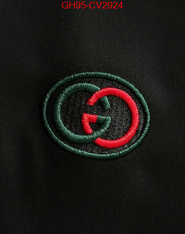 Clothing-Gucci practical and versatile replica designer ID: CV2924 $: 95USD