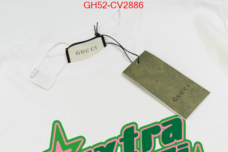 Clothing-Gucci what's the best place to buy replica ID: CV2886 $: 52USD