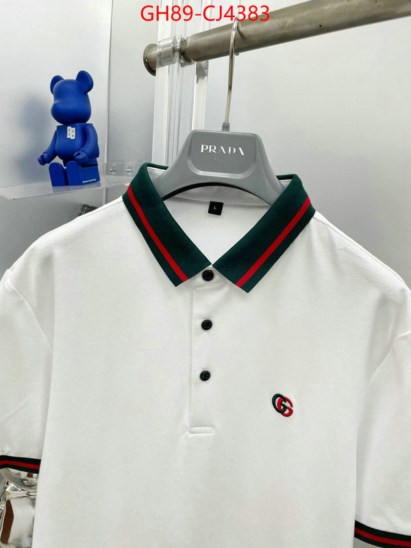 Clothing-Gucci top quality website ID: CJ4383 $: 89USD