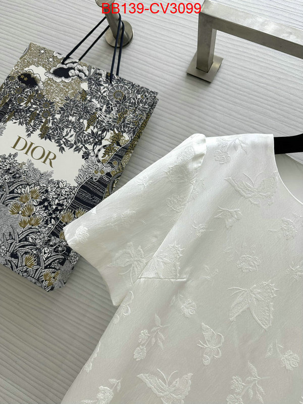 Clothing-Dior where to buy fakes ID: CV3099 $: 139USD