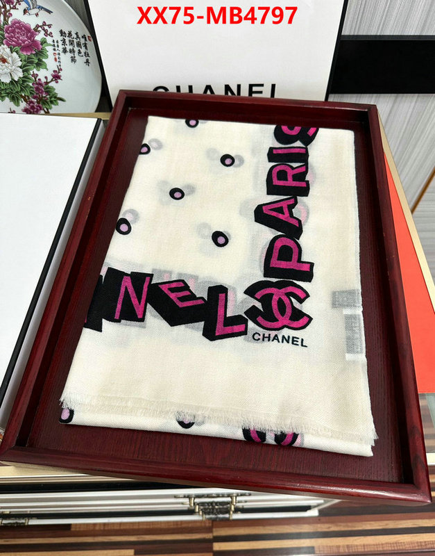 Scarf-Chanel replica 1:1 high quality ID: MB4797 $: 75USD