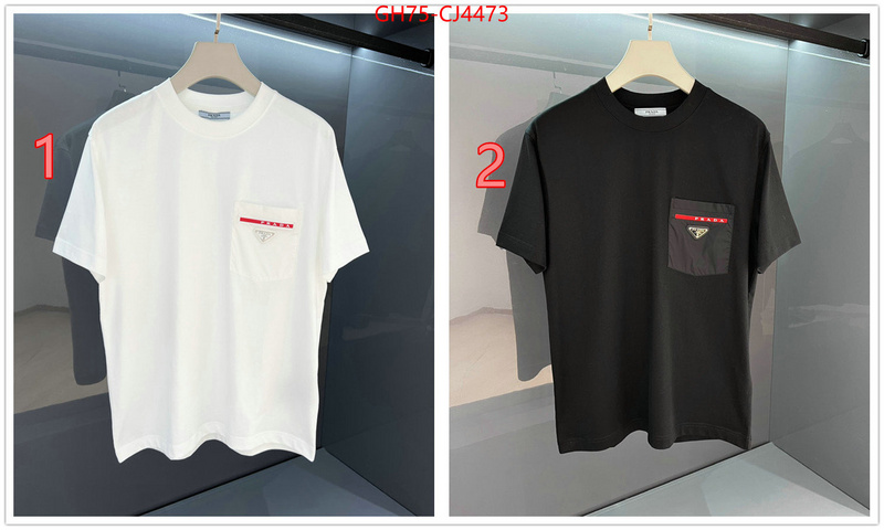 Clothing-Prada good quality replica ID: CJ4473 $: 75USD