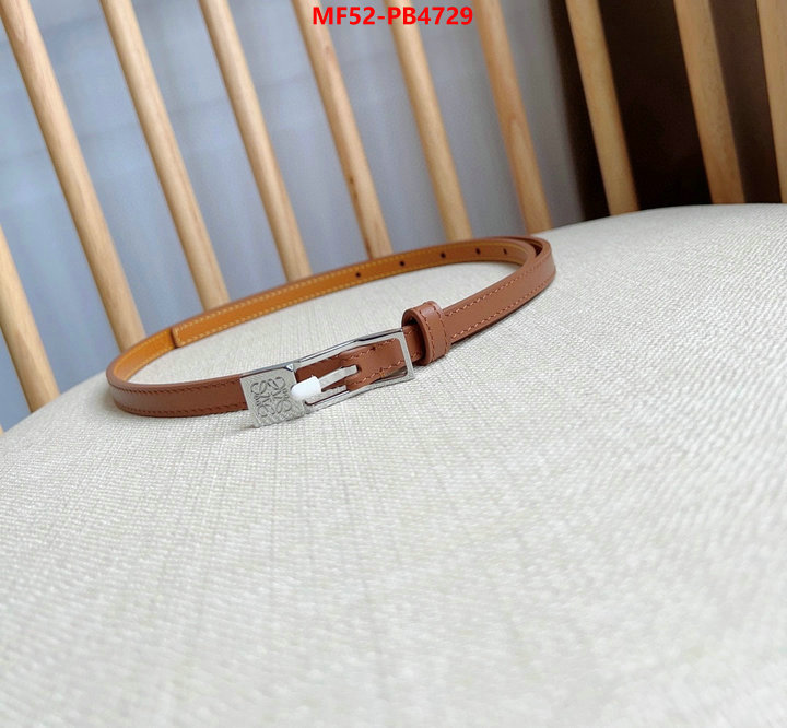 Belts-Loewe wholesale china ID: PB4729 $: 52USD