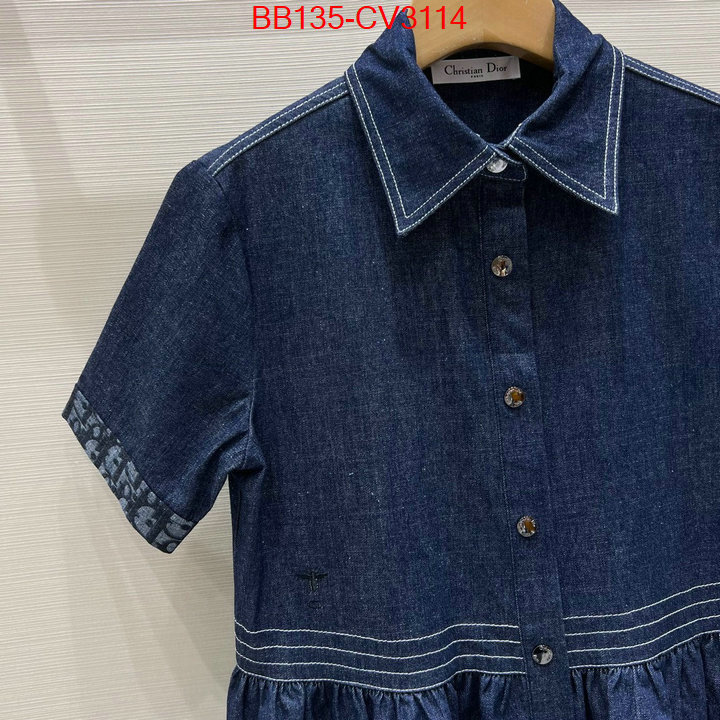 Clothing-Dior what is aaaaa quality ID: CV3114 $: 135USD