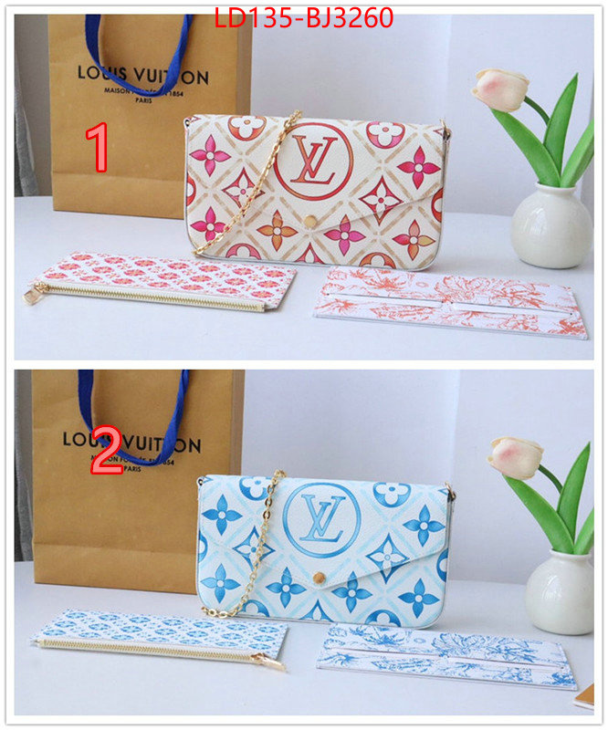 LV Bags(TOP)-New Wave Multi-Pochette- knockoff highest quality ID: BJ3260 $: 135USD,