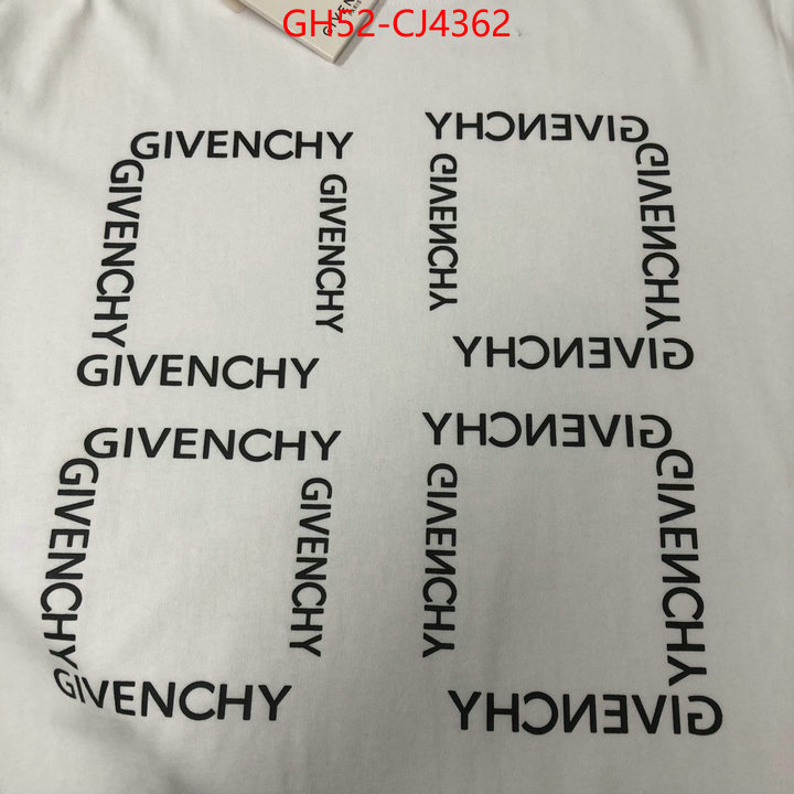 Clothing-Givenchy exclusive cheap ID: CJ4362 $: 52USD