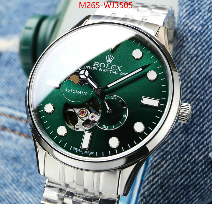 Watch(TOP)-Rolex replica 2024 perfect luxury ID: WJ3505 $: 265USD