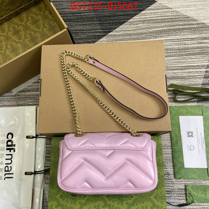 Gucci Bags(TOP)-Marmont fashion replica ID: BJ5667 $: 235USD,