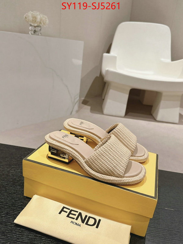 Women Shoes-Fendi cheap replica ID: SJ5261 $: 119USD