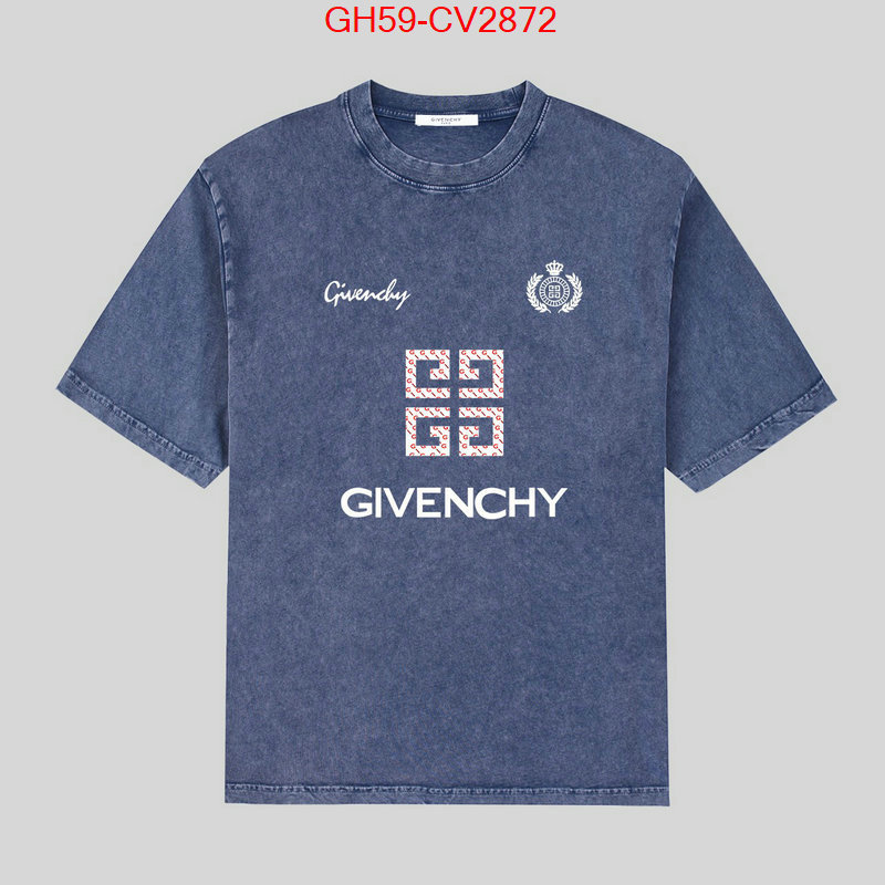 Clothing-Givenchy luxury cheap ID: CV2872 $: 59USD