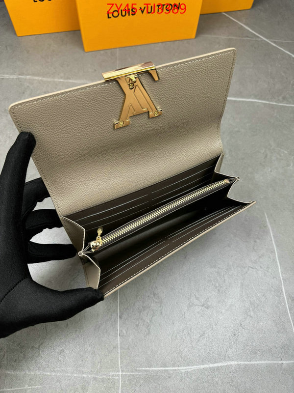 LV Bags(4A)-Wallet online from china designer ID: TJ3389 $: 45USD,