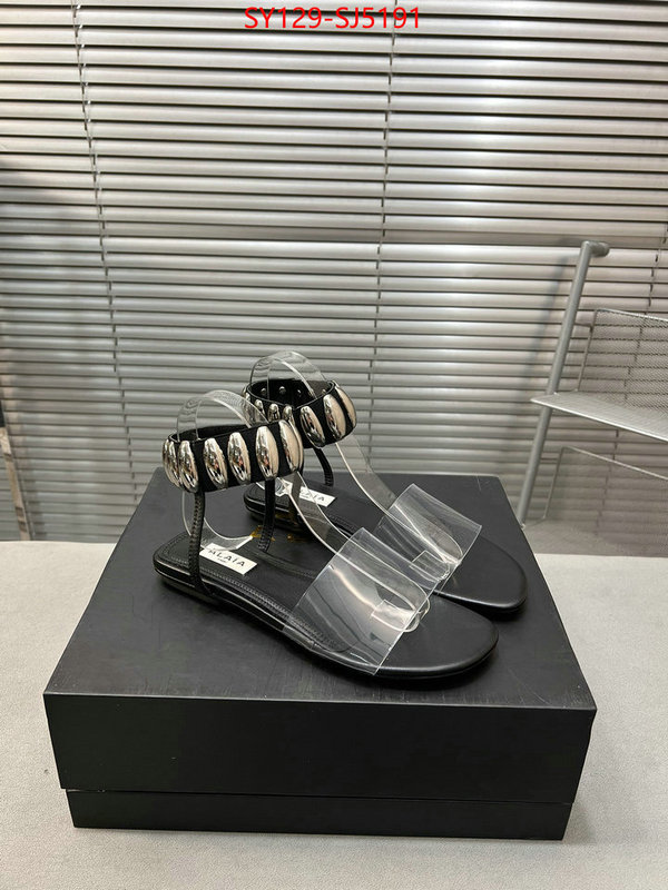 Women Shoes-ALAIA aaaaa+ replica designer ID: SJ5191 $: 129USD