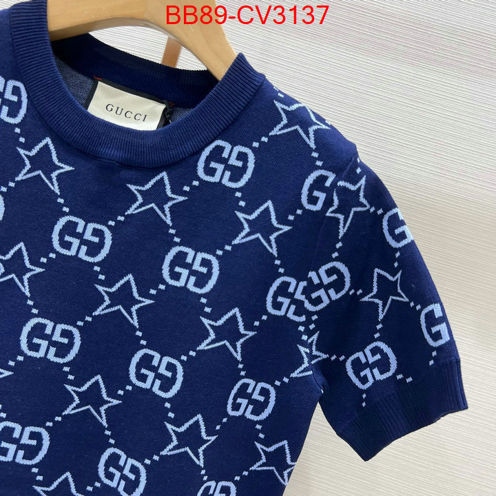 Clothing-Gucci shop designer replica ID: CV3137 $: 89USD