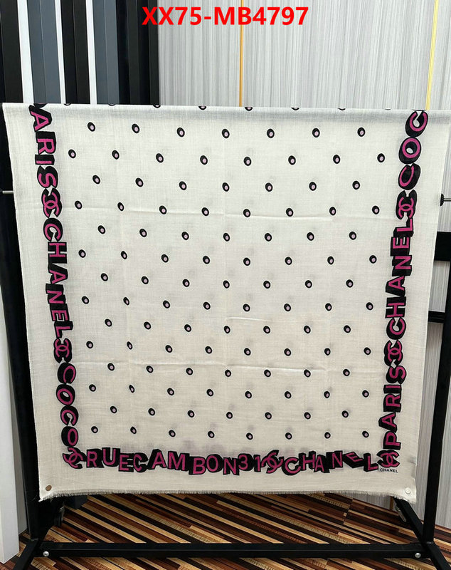 Scarf-Chanel replica 1:1 high quality ID: MB4797 $: 75USD
