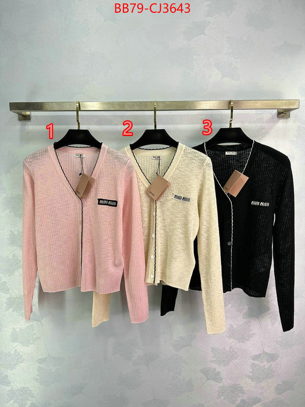 Clothing-MIU MIU cheap replica designer ID: CJ3643 $: 79USD