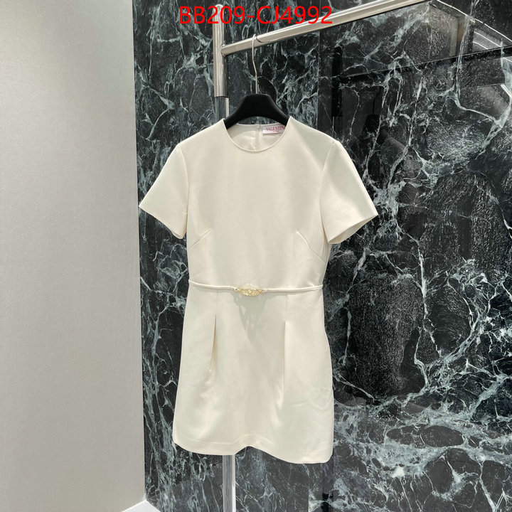 Clothing-Valentino buy 1:1 ID: CJ4992 $: 209USD