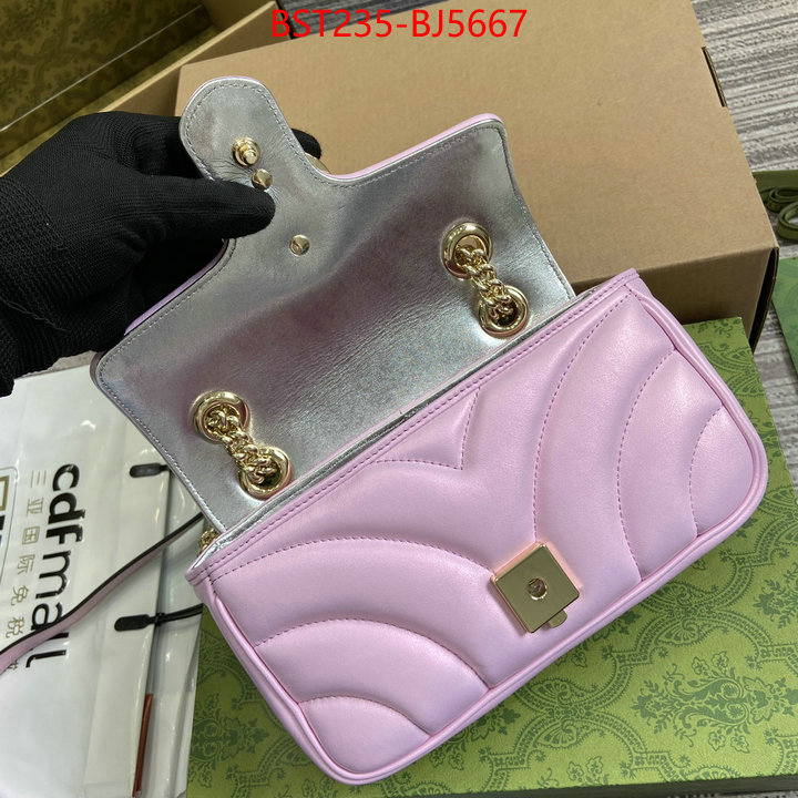 Gucci Bags(TOP)-Marmont fashion replica ID: BJ5667 $: 235USD,