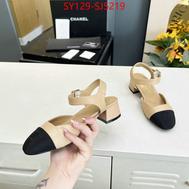 Women Shoes-Chanel what is a 1:1 replica ID: SJ5219 $: 129USD