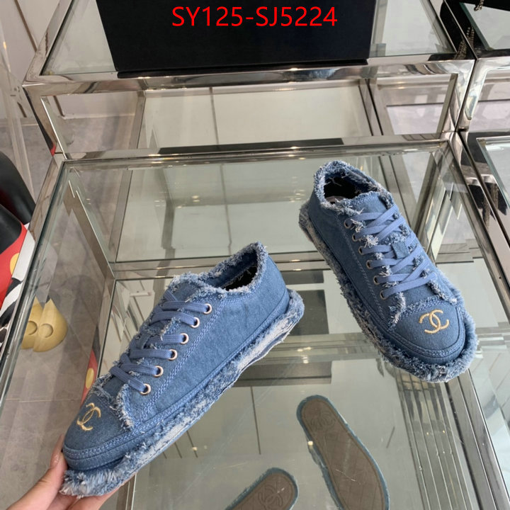 Women Shoes-Chanel best replica 1:1 ID: SJ5224 $: 125USD