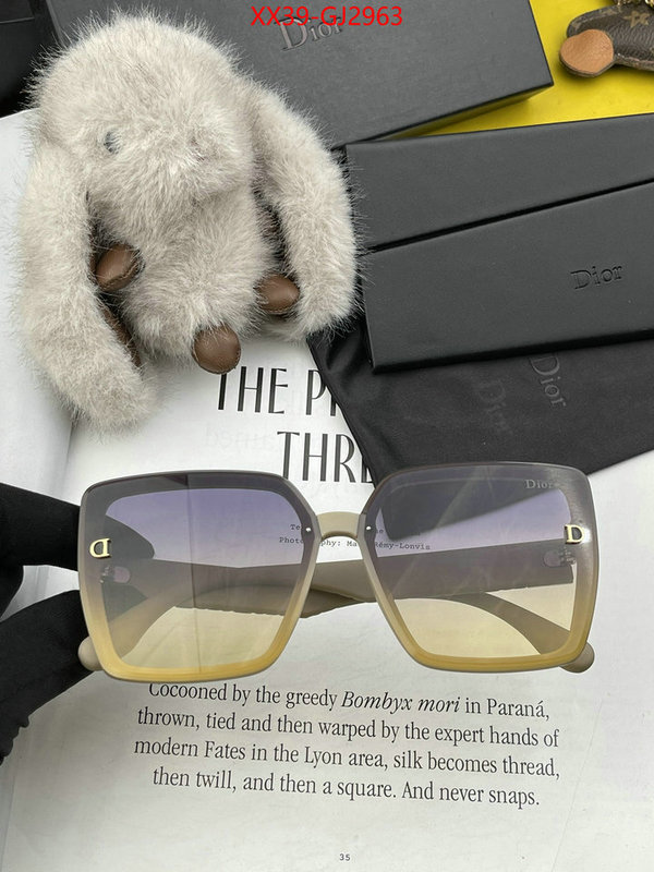 Glasses-Dior best website for replica ID: GJ2963 $: 39USD