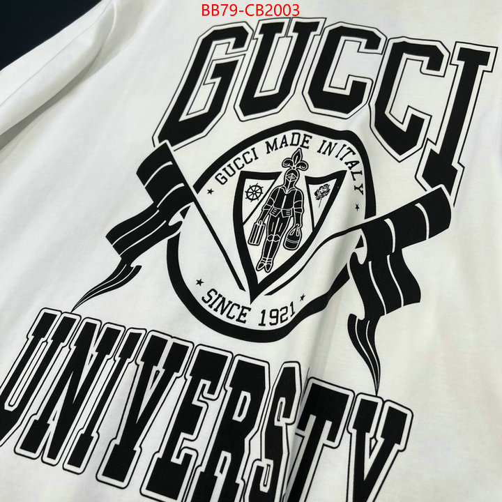 Clothing-Gucci cheap online best designer ID: CB2003 $: 79USD