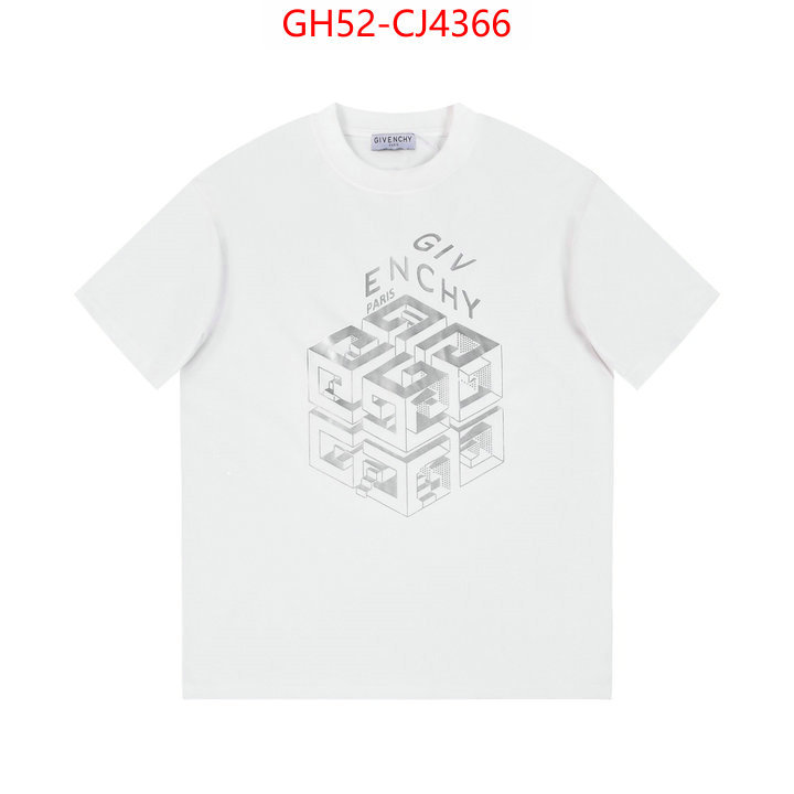 Clothing-Givenchy knockoff highest quality ID: CJ4366 $: 52USD