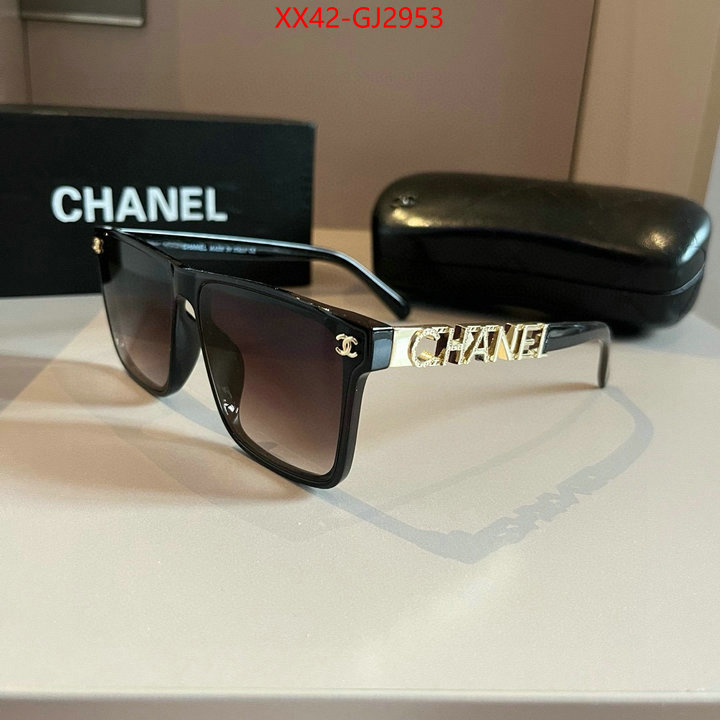 Glasses-Chanel where can you buy replica ID: GJ2953 $: 42USD