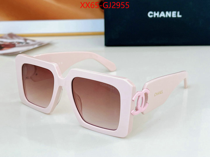 Glasses-Chanel best website for replica ID: GJ2955 $: 65USD