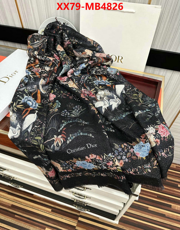 Scarf-Dior high quality customize ID: MB4826 $: 79USD