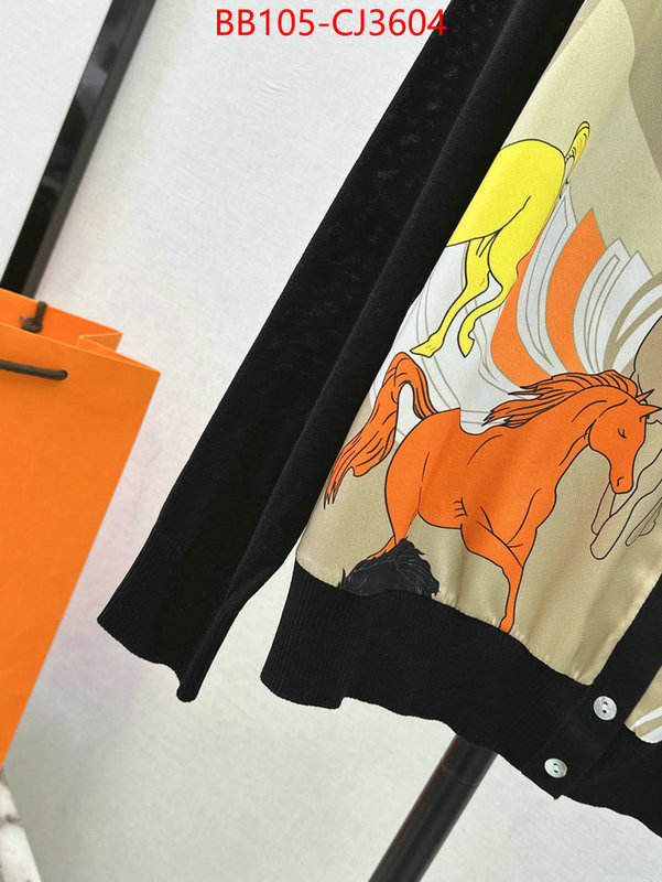 Clothing-Hermes replica 2024 perfect luxury ID: CJ3604 $: 105USD