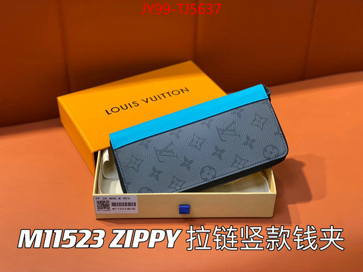 LV Bags(TOP)-Wallet 2024 perfect replica designer ID: TJ5637 $: 99USD,