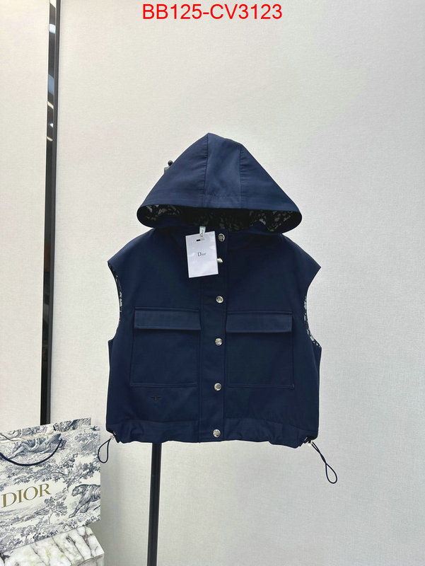 Clothing-Dior high quality ID: CV3123 $: 125USD