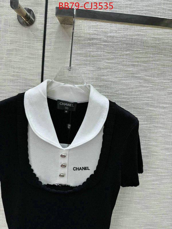 Clothing-Chanel replica for cheap ID: CJ3535 $: 79USD