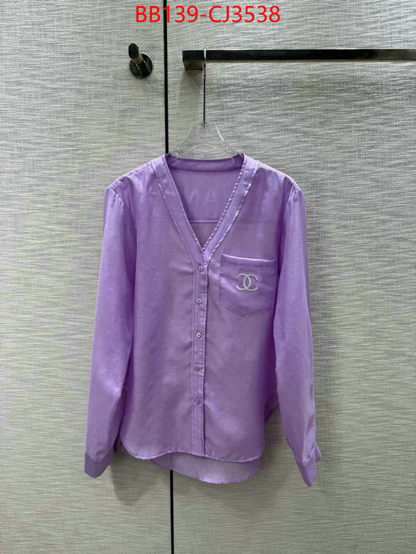 Clothing-Chanel wholesale designer shop ID: CJ3538 $: 139USD