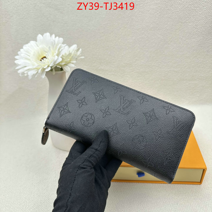 LV Bags(4A)-Wallet luxury fashion replica designers ID: TJ3419 $: 39USD,