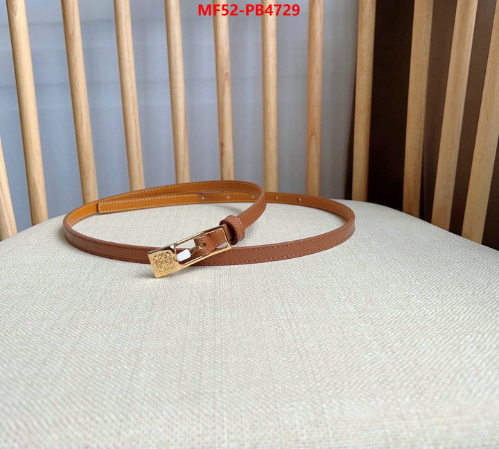 Belts-Loewe wholesale china ID: PB4729 $: 52USD