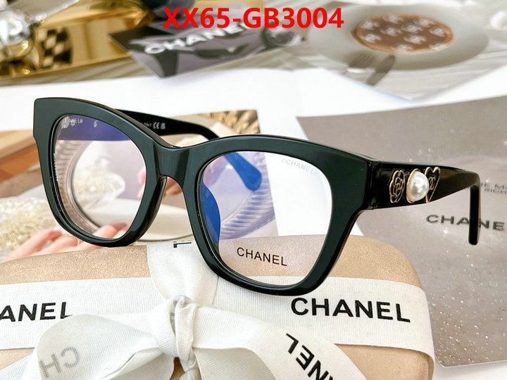 Glasses-Chanel how quality ID: GB3004 $: 65USD