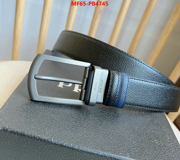 Belts-Prada best knockoff ID: PB4745 $: 65USD
