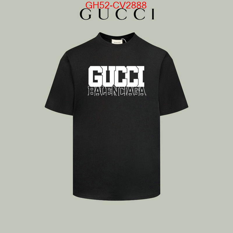 Clothing-Gucci best luxury replica ID: CV2888 $: 52USD