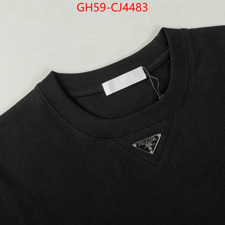 Clothing-Prada from china 2024 ID: CJ4483 $: 59USD